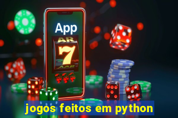 jogos feitos em python